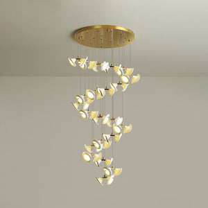 Blossom Double Horn Chandelier