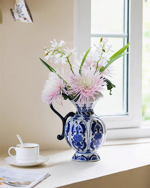 Blue Branco Vase