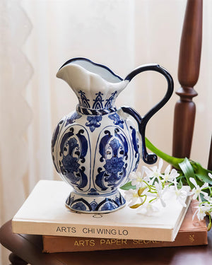 Blue Branco Vase