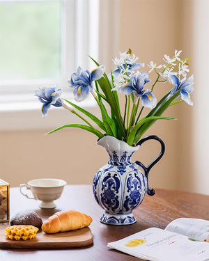 Blue Branco Vase