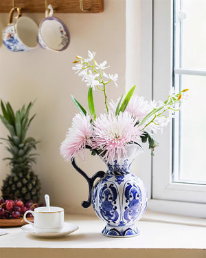 Blue Branco Vase