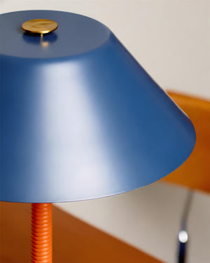 Blue Volume Table Lamp