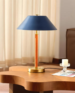Blue Volume Table Lamp