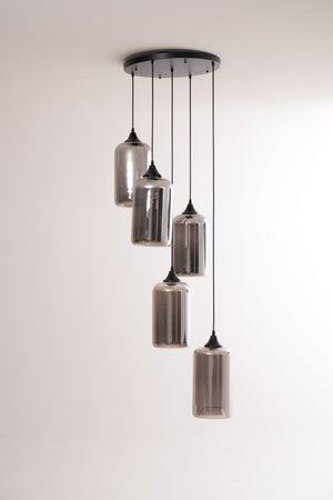 Bottle Glass Pendant Light