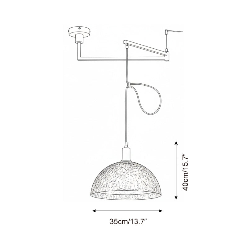 Bracket Swing Arm Pendant Lamp