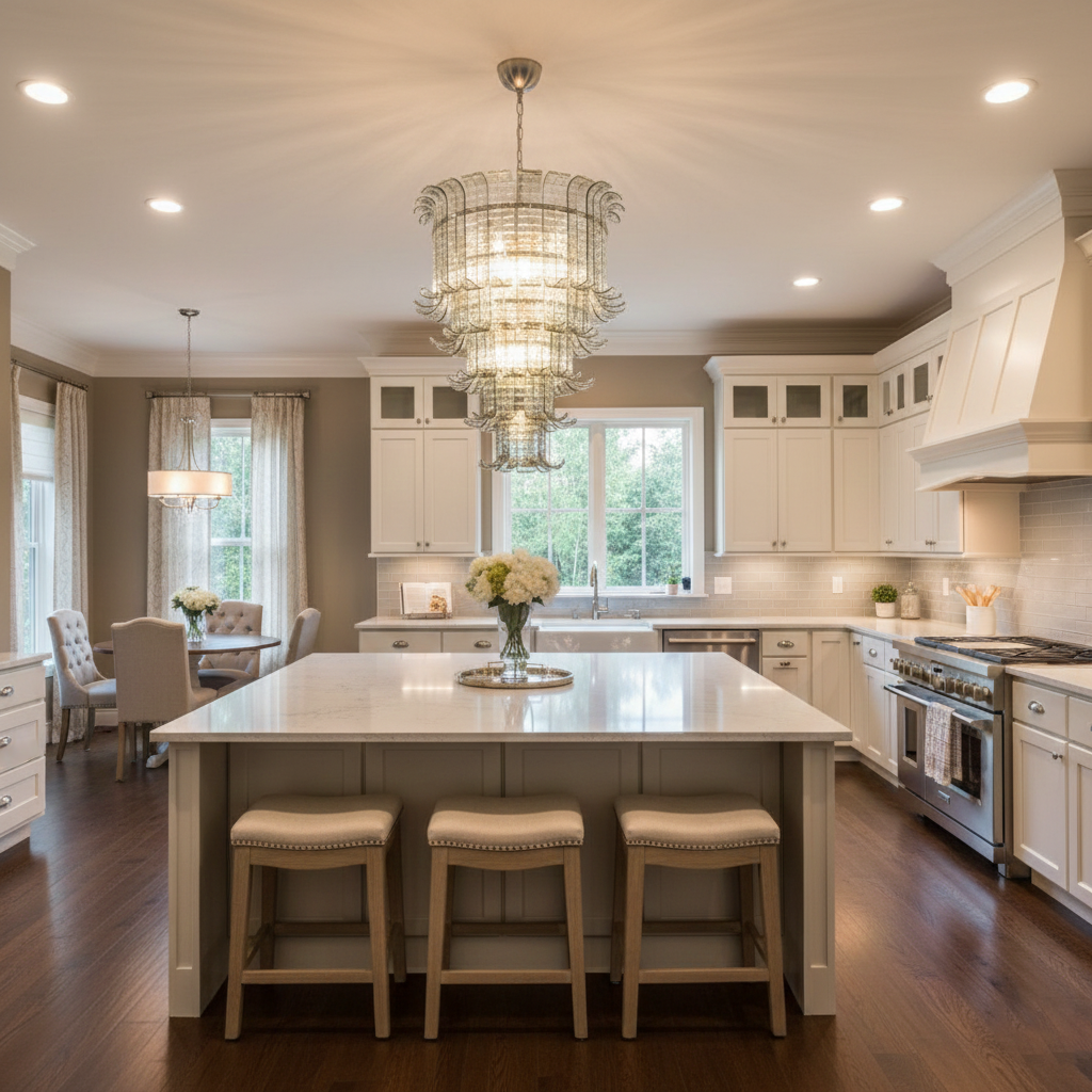 Brasher Murano Chandelier