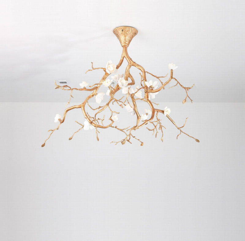 Tree Branches Flower Chandelier – detail 24