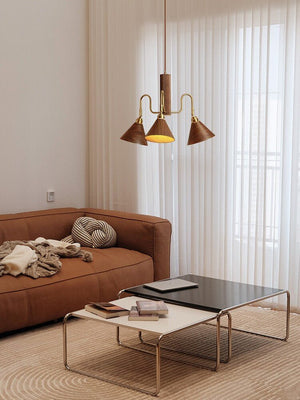 Bravik Wood Chandelier