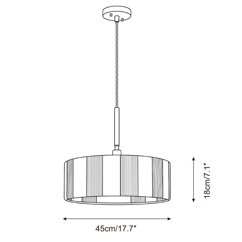 Bravion Pendant Lamp — Dimension drawings 1