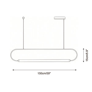 Bravon Loop Chandelier