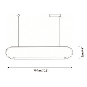 Bravon Loop Chandelier