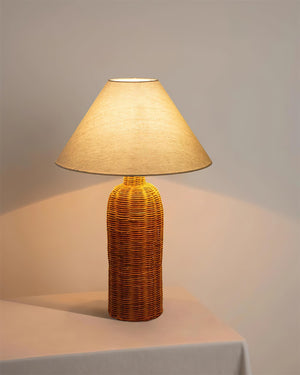 Braxton Rattan Table Lamp