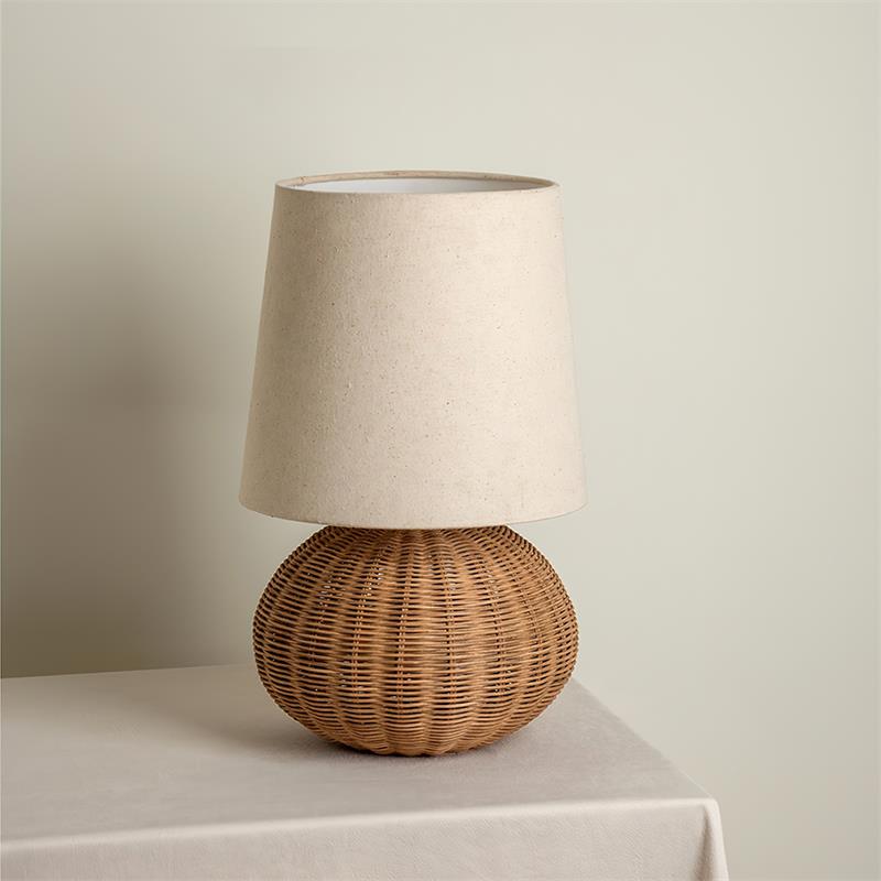 Braxton Rattan Table Lamp