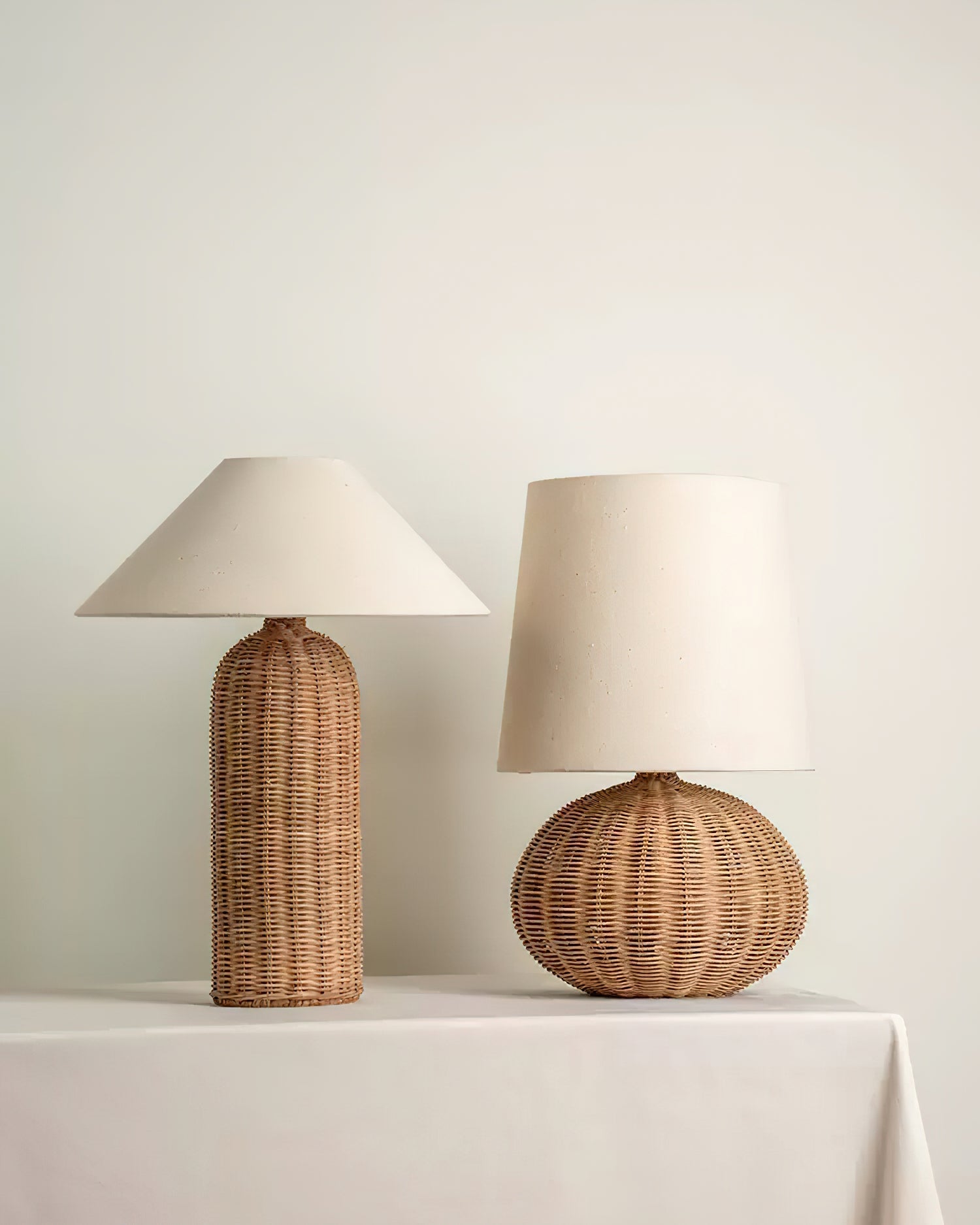 Braxton Rattan Table Lamp