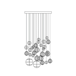 Breath of Light Customize Chandelier