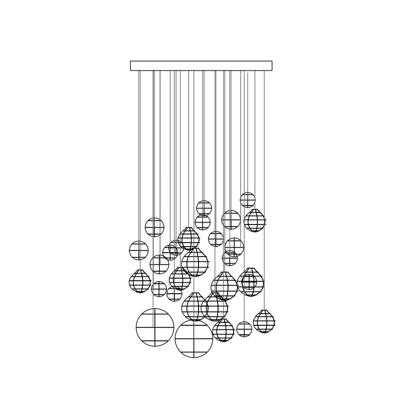 Breath of Light Customize Chandelier – detail 25