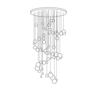 Breath of Light Customize Chandelier