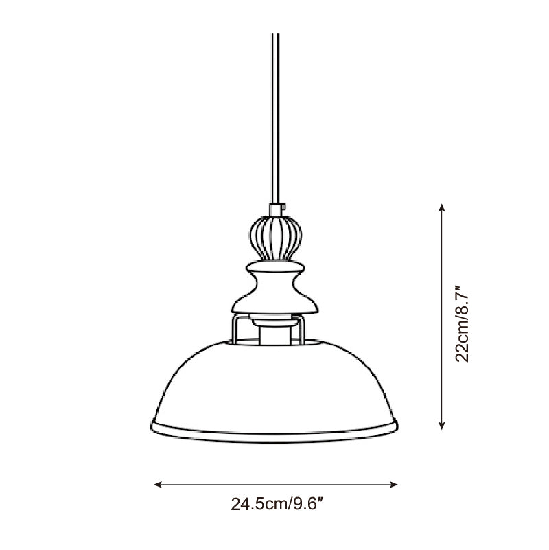 Brevano Pendant Lamp — Dimension drawings 1