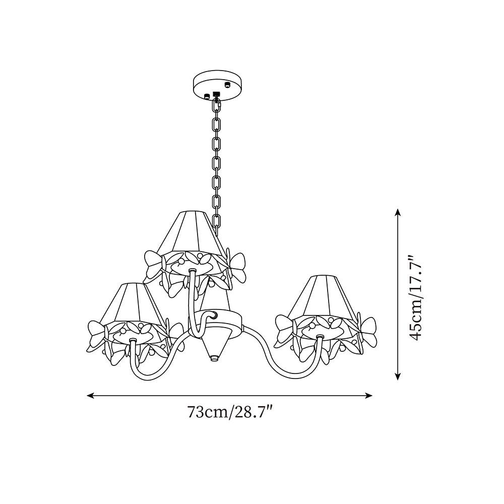 Briandy Tiffany Chandelier - Docos
