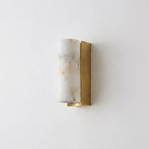 Bricks Alabaster Wall Sconce