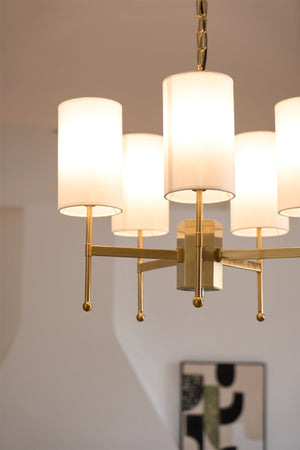Brilliancess Brass Chandelier