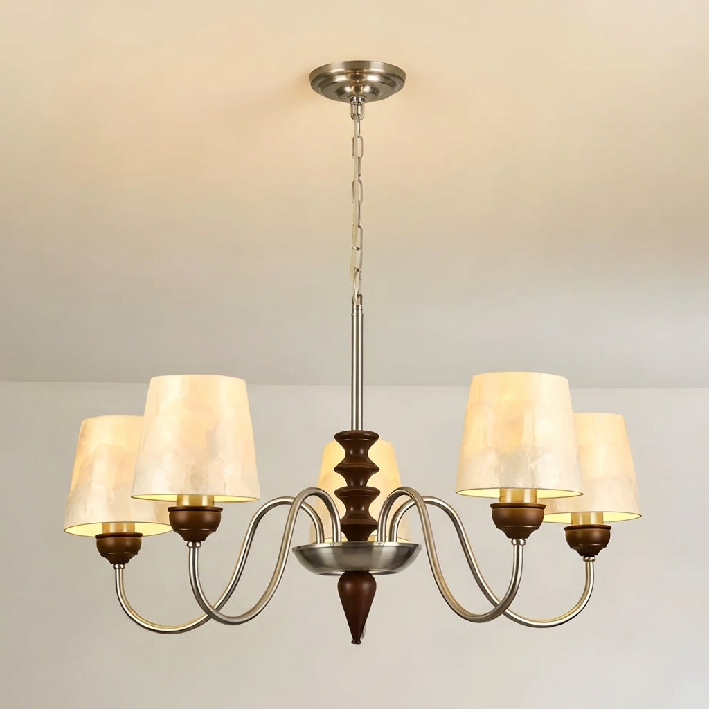 Brimley 5-light chandelier for dining table