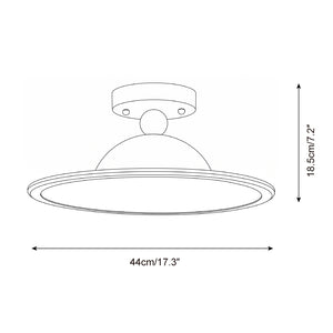 Brimora Semi-Flush Mount
