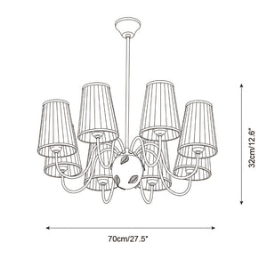 Brunel Grove Chandelier