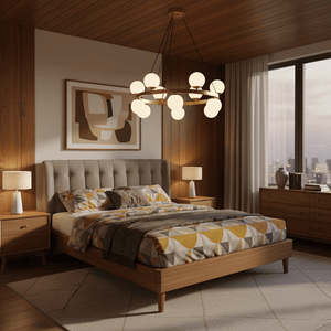 Bubbles Brass Ring Chandelier