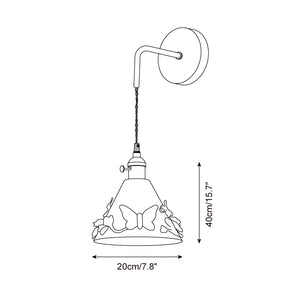 Butterfly Glint Wall Lamp