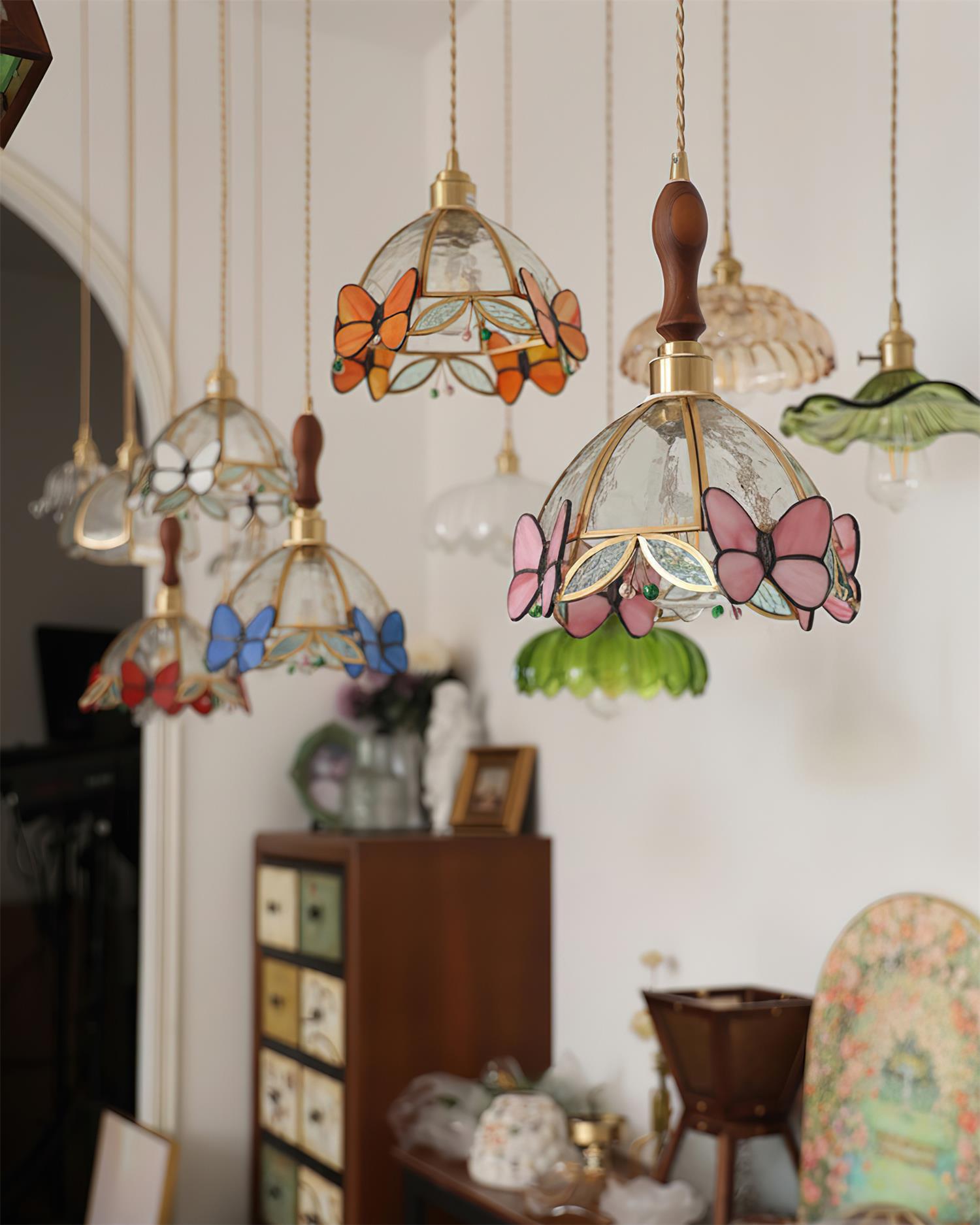 Butterfly Jewel Pendant Lamp