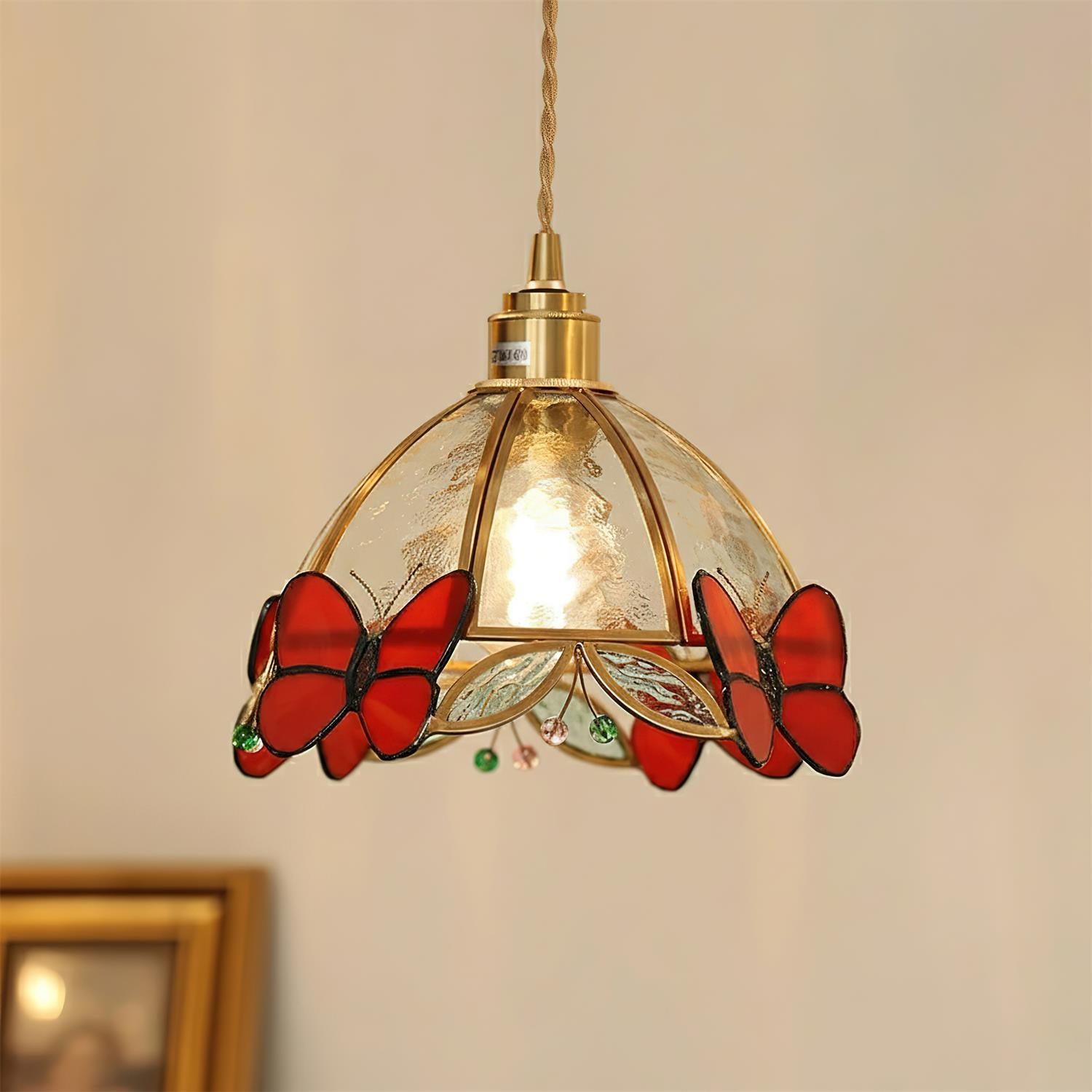 Butterfly Jewel Pendant Lamp
