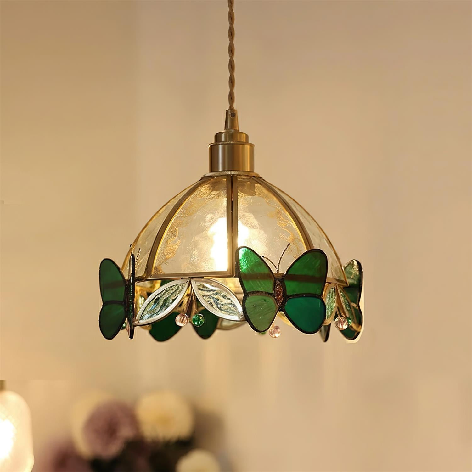 Butterfly Jewel Pendant Lamp
