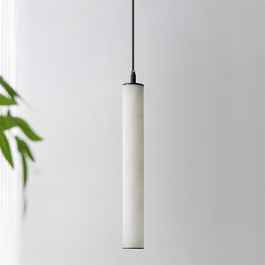 Calder Alabaster Tube Pendant Lamp