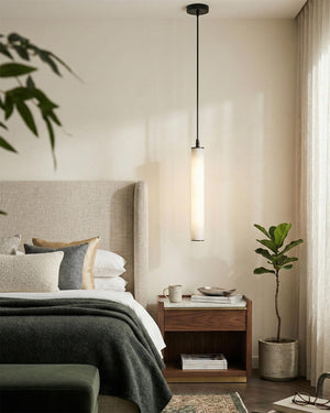 Calder Alabaster Tube Pendant Lamp