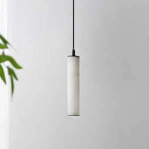 Calder Alabaster Tube Pendant Lamp