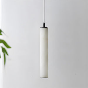 Calder Alabaster Tube Pendant Lamp