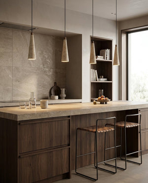 Calderon Travertine Pendant Light
