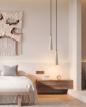 Calderon Travertine Pendant Light