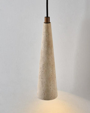 Calderon Travertine Pendant Light