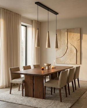 Calderon Travertine Pendant Light