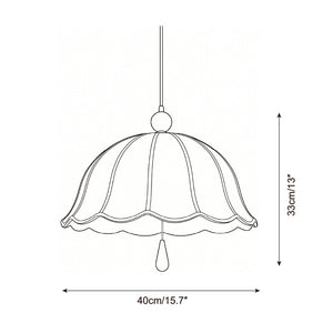 Calenna Scallop Pendant Light