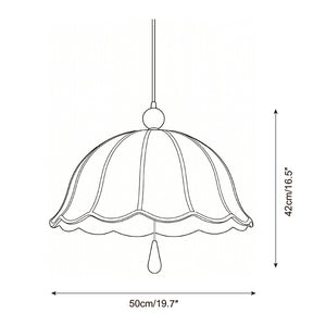 Calenna Scallop Pendant Light