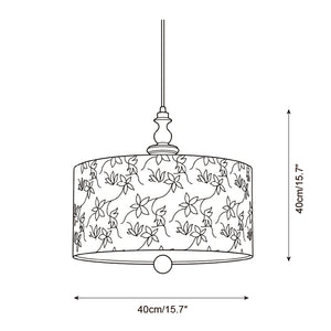Calico Bloom Pendant Light