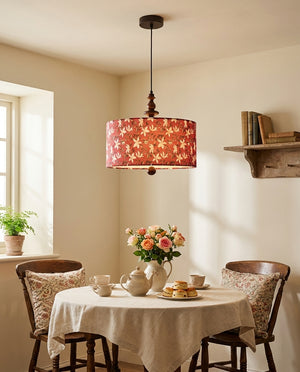 Calico Bloom Pendant Light