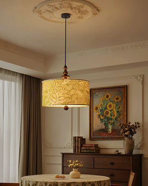 Calico Bloom Pendant Light