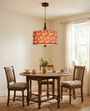 Calico Bloom Pendant Light
