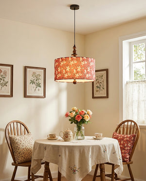 Calico Bloom Pendant Light