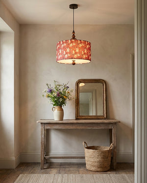 Calico Bloom Pendant Light