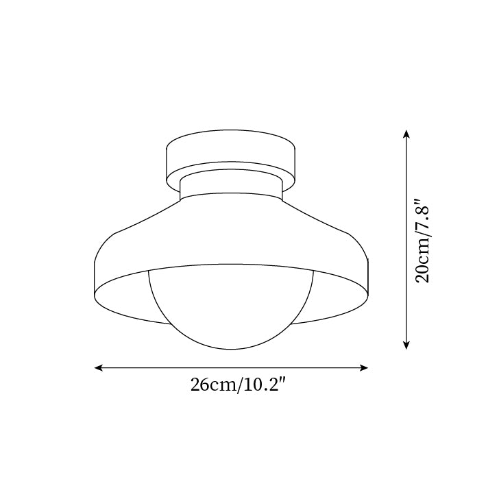 Calico Ceiling Light